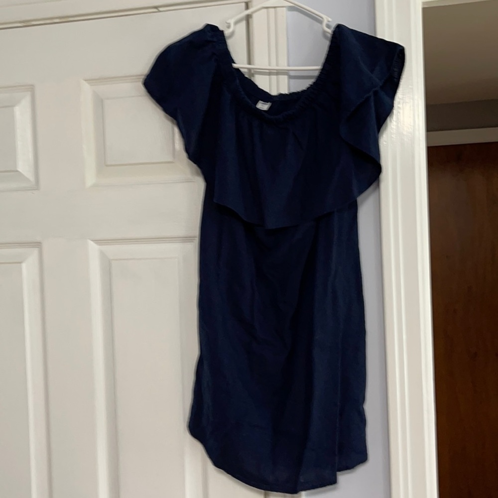Navy Blue Dress.